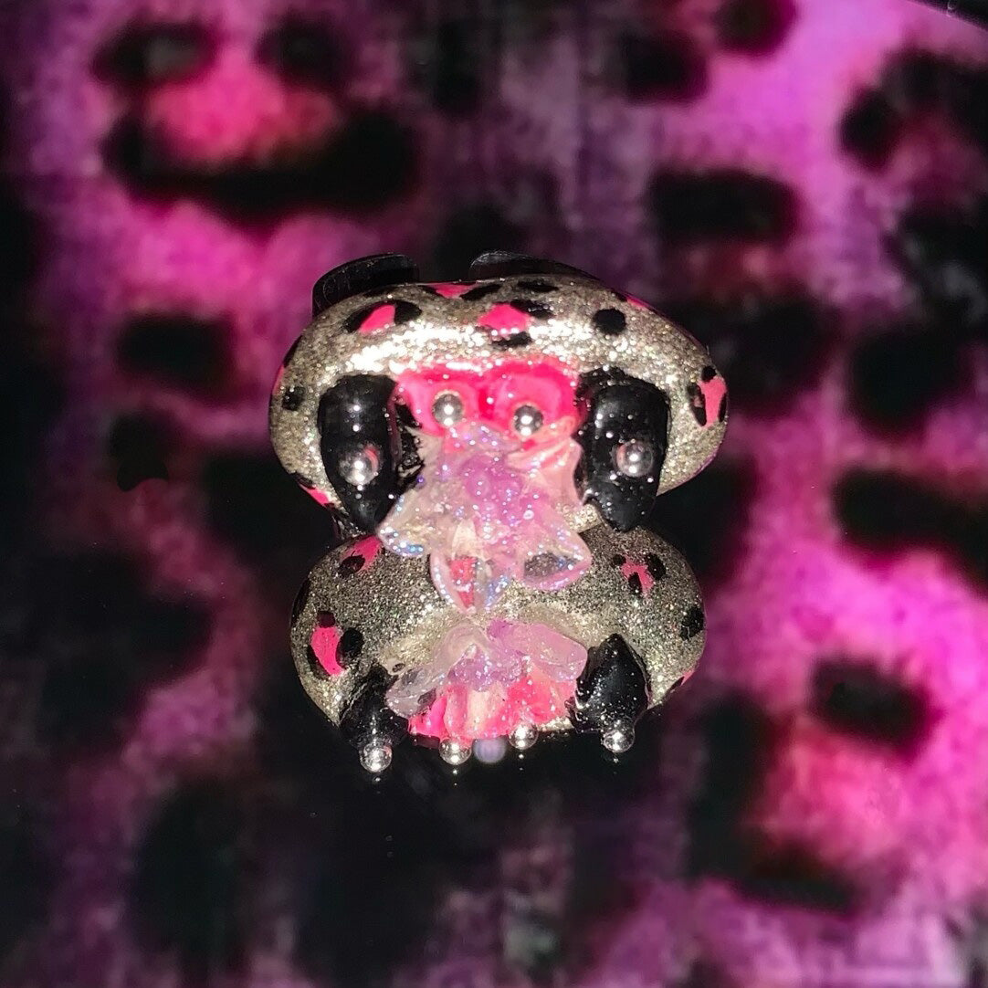 【Stranger Things】C Handmade Polymer Clay Ring