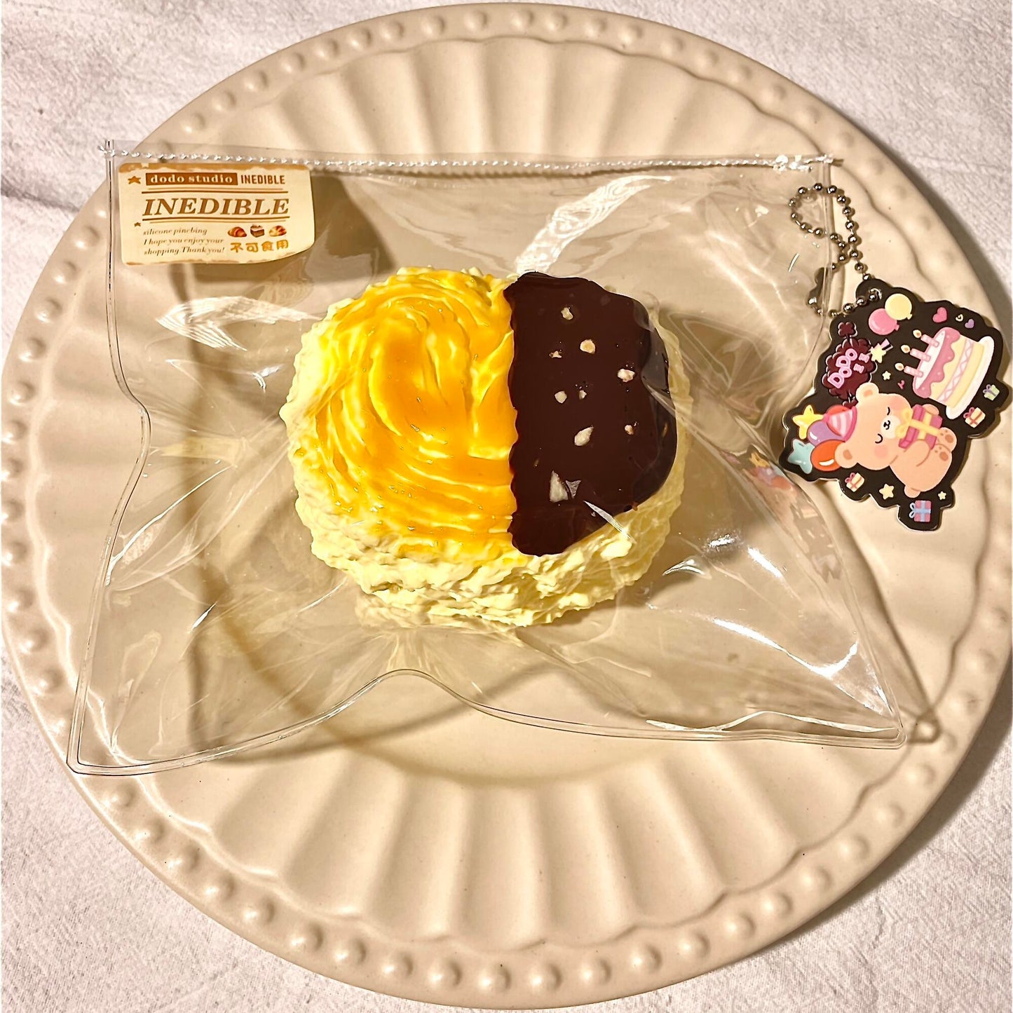 Drizzled Palmiers Stress Relief Squeeze Slow-Rising Squishy Toy