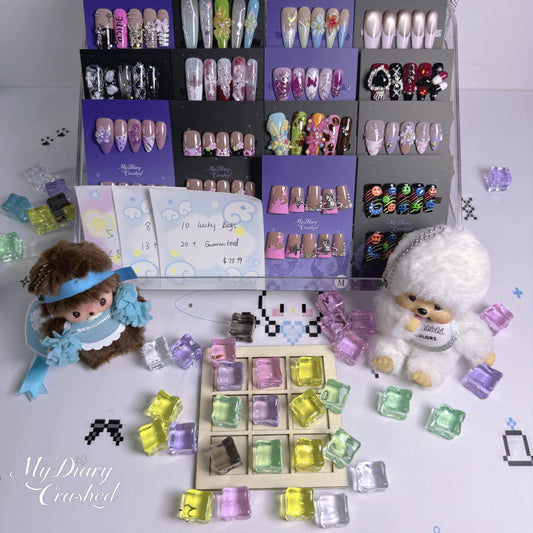 🧊 Match & Win - Press On Nails Color Match Game