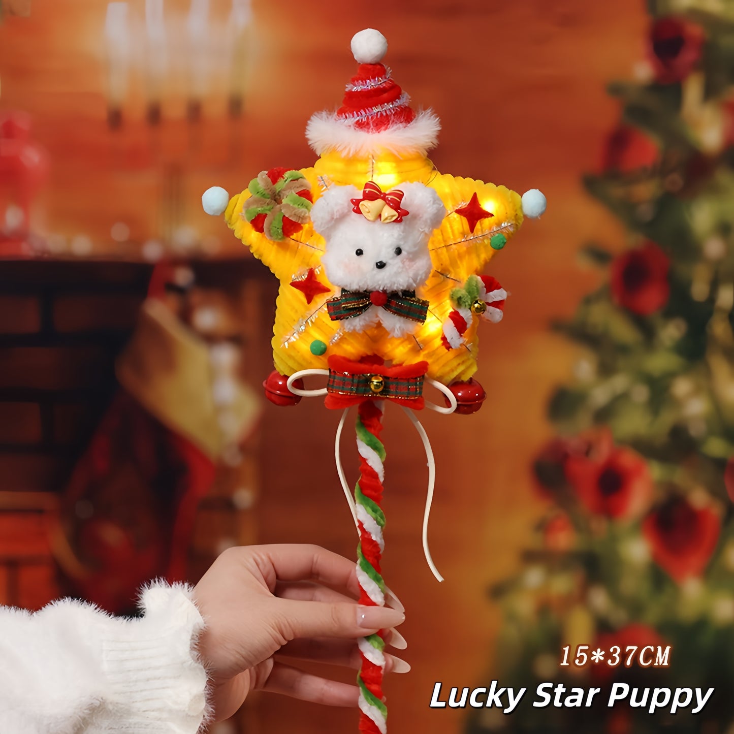 Pipe Cleaner Christmas Magic Wand (DIY Kits) | 3 Cute Themes