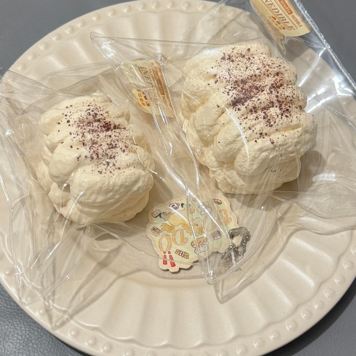 Tiramisu Stress Relief Squeeze Slow-Rising Squishy Toy