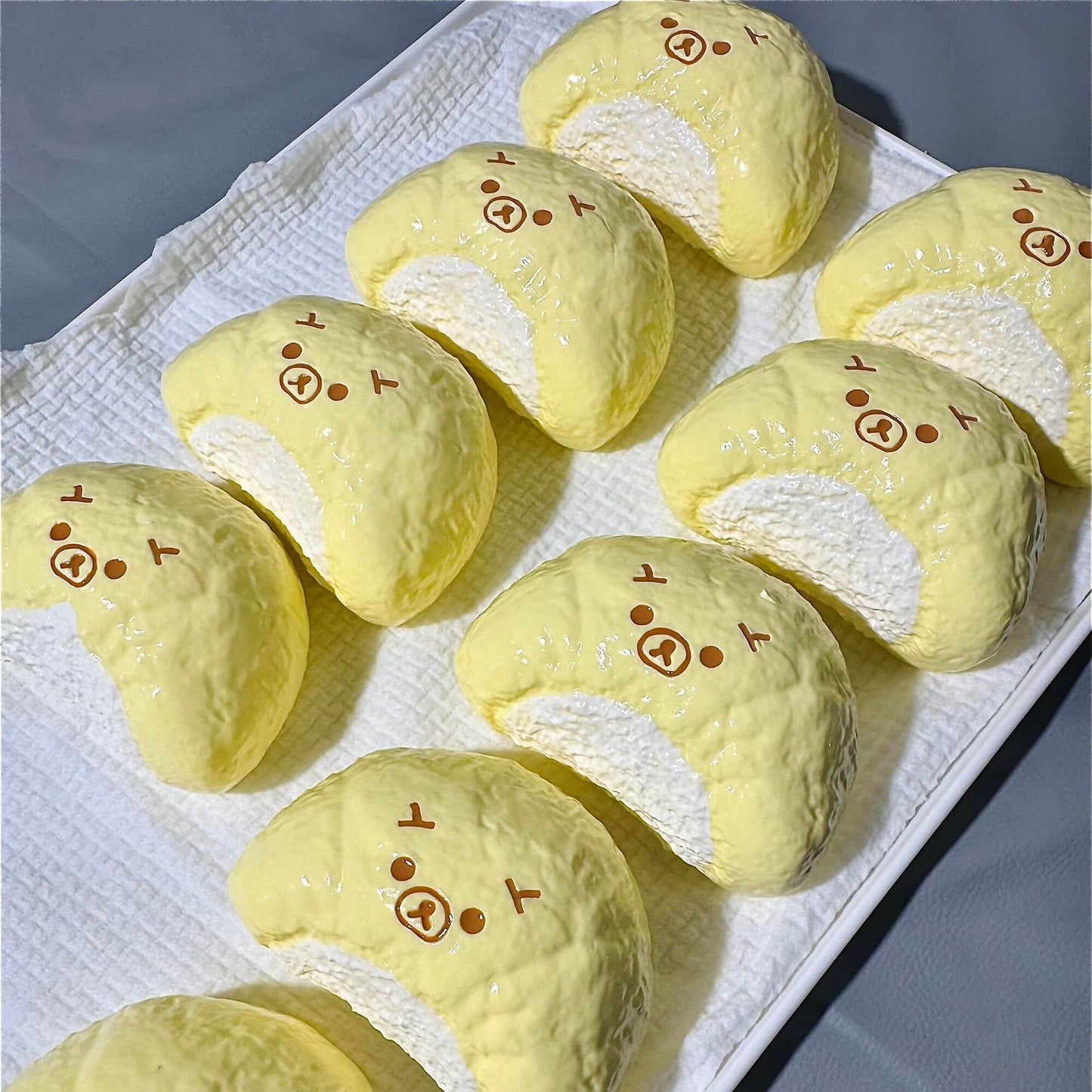 Durian Bear Stress Relief Squeeze Slow-Rising Squishy Toy