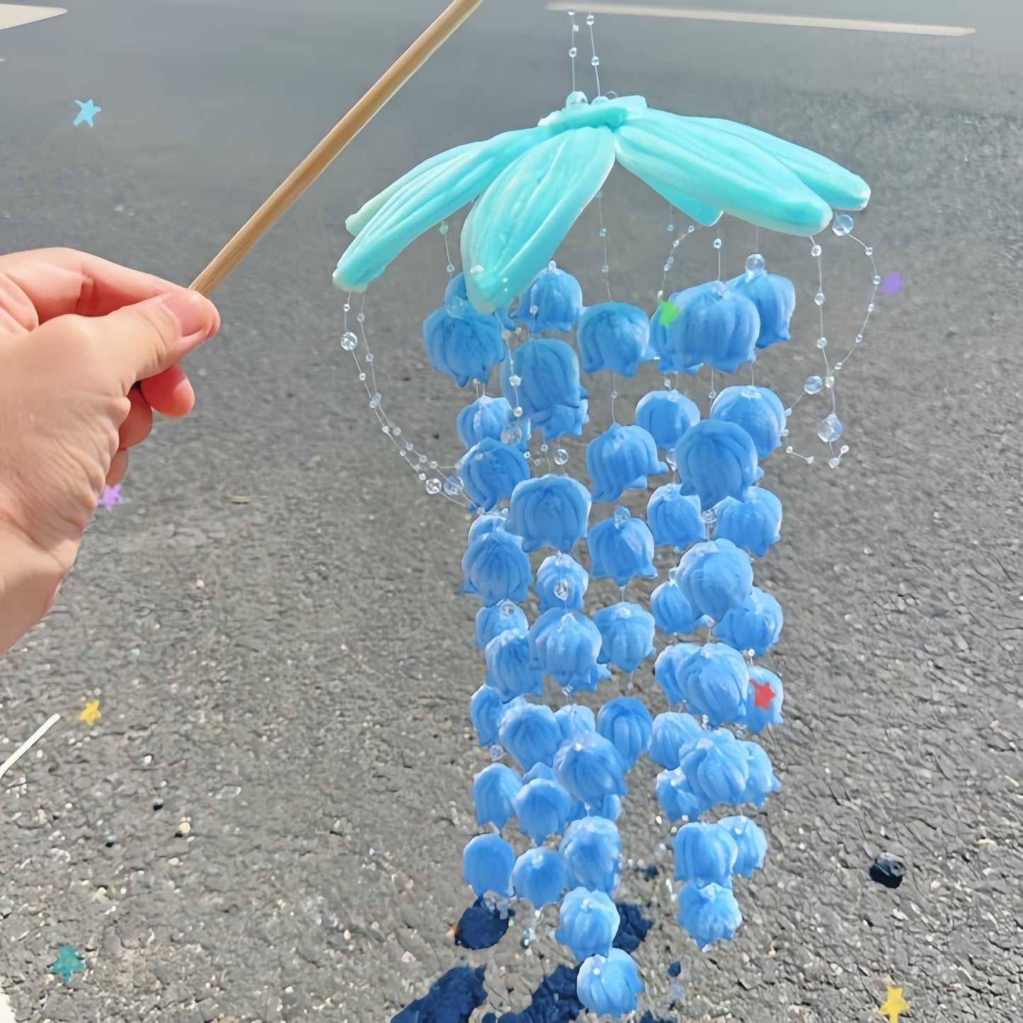 Pipe Cleaner Bellflower Wind Chime (DIY Kits)