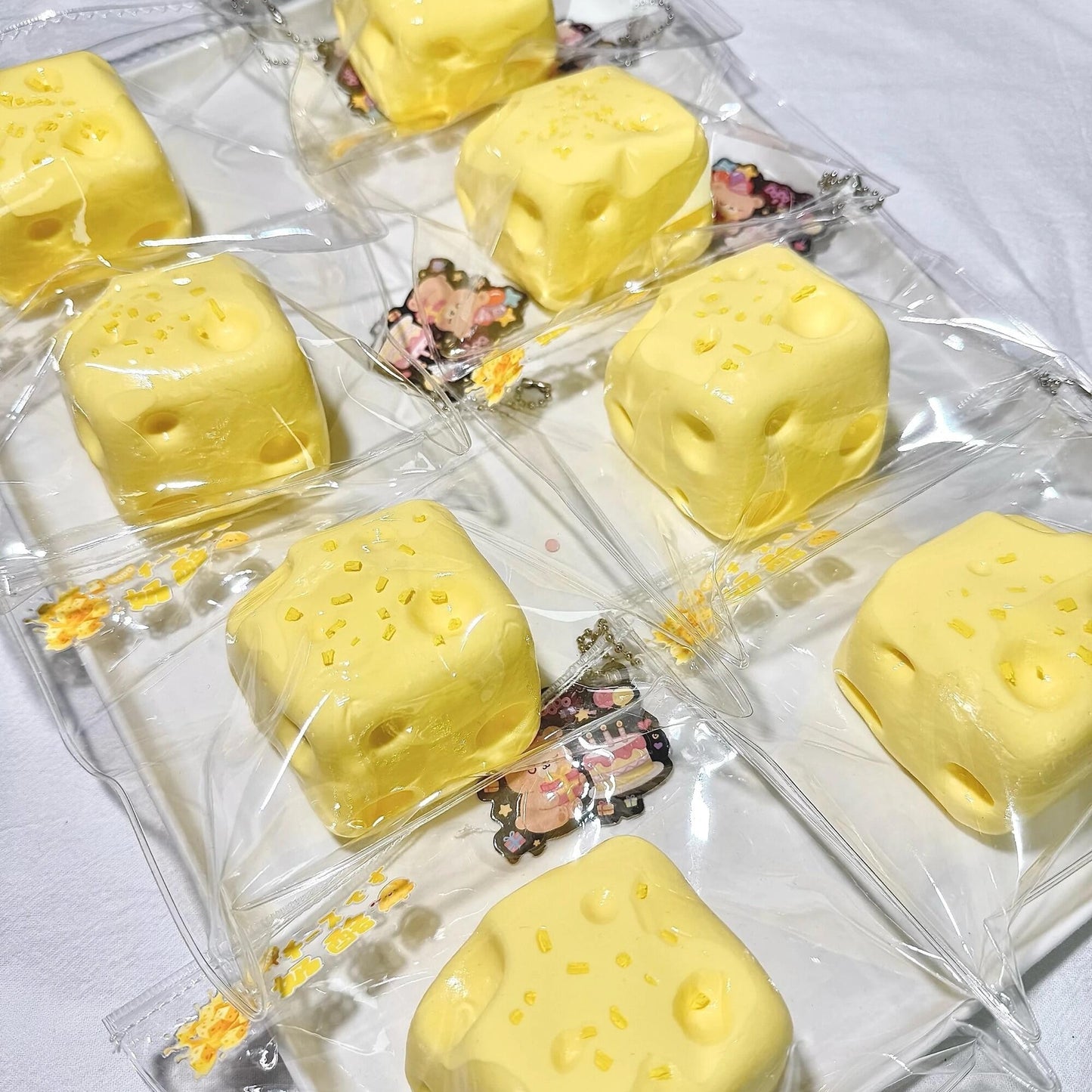 Cheese Stress Relief Squeeze Slow-Rising Squishy Toy