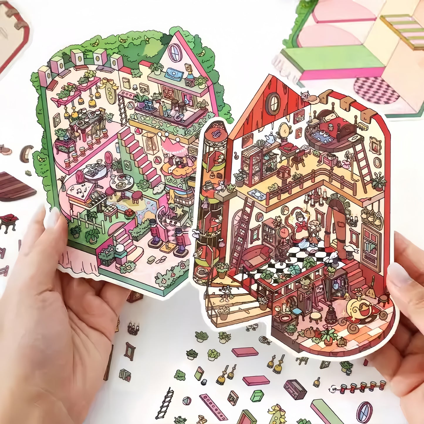 My Cabin Series #9 🏡Dwelling 3D Sticker