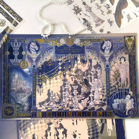Silent Game - Chess 🔮 Magical Fantasy 3D Sticker