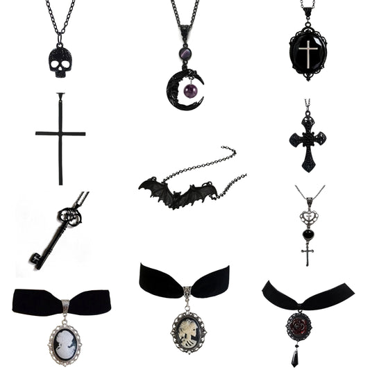 🎃Halloween Gothic Necklace Combination Set🦇