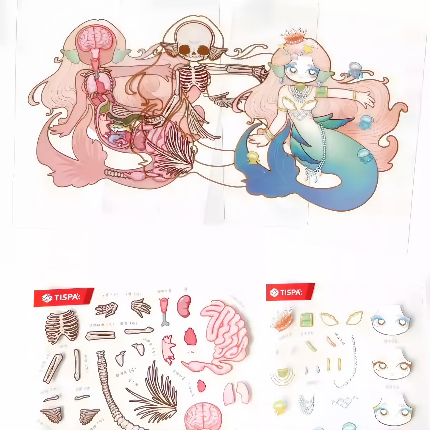 Mermaid 🔮 Magical Fantasy 3D Sticker