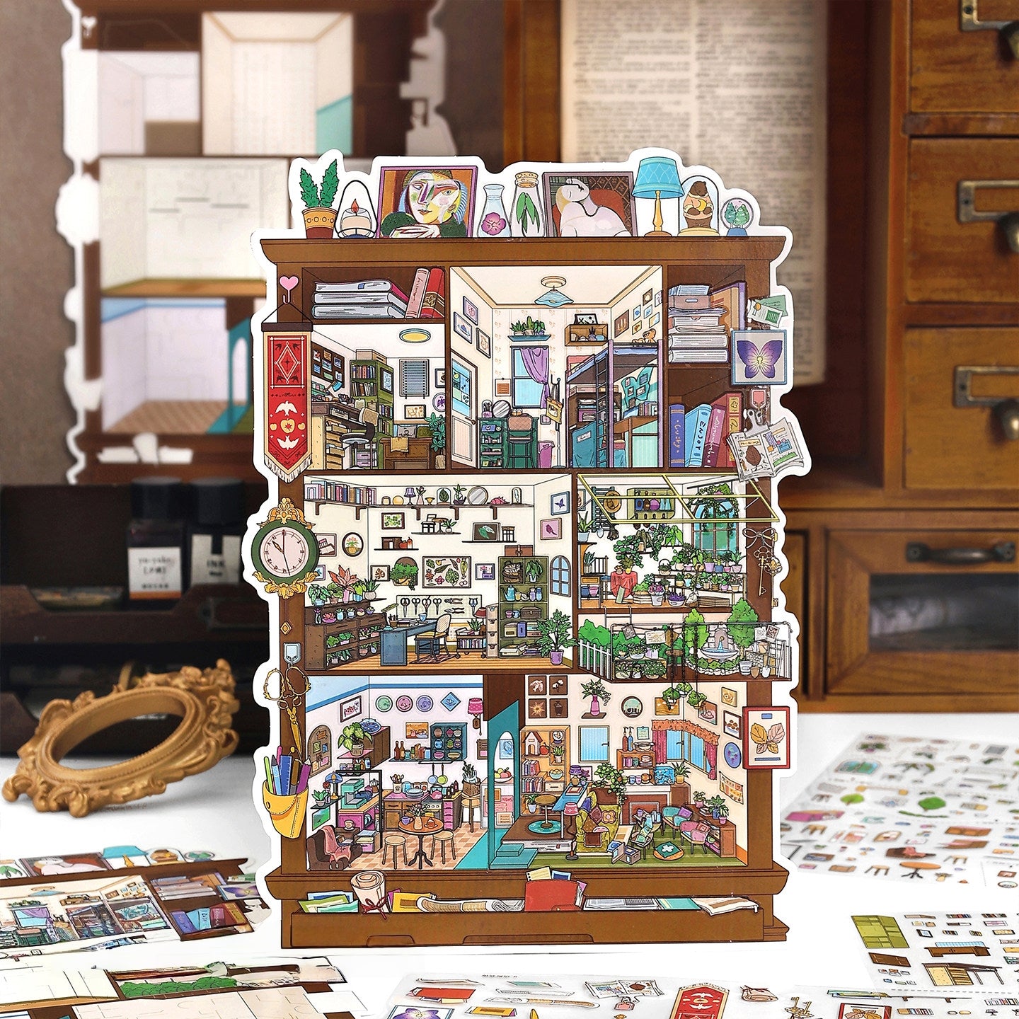 My Cabin Series #26 🏡Dwelling 3D Sticker