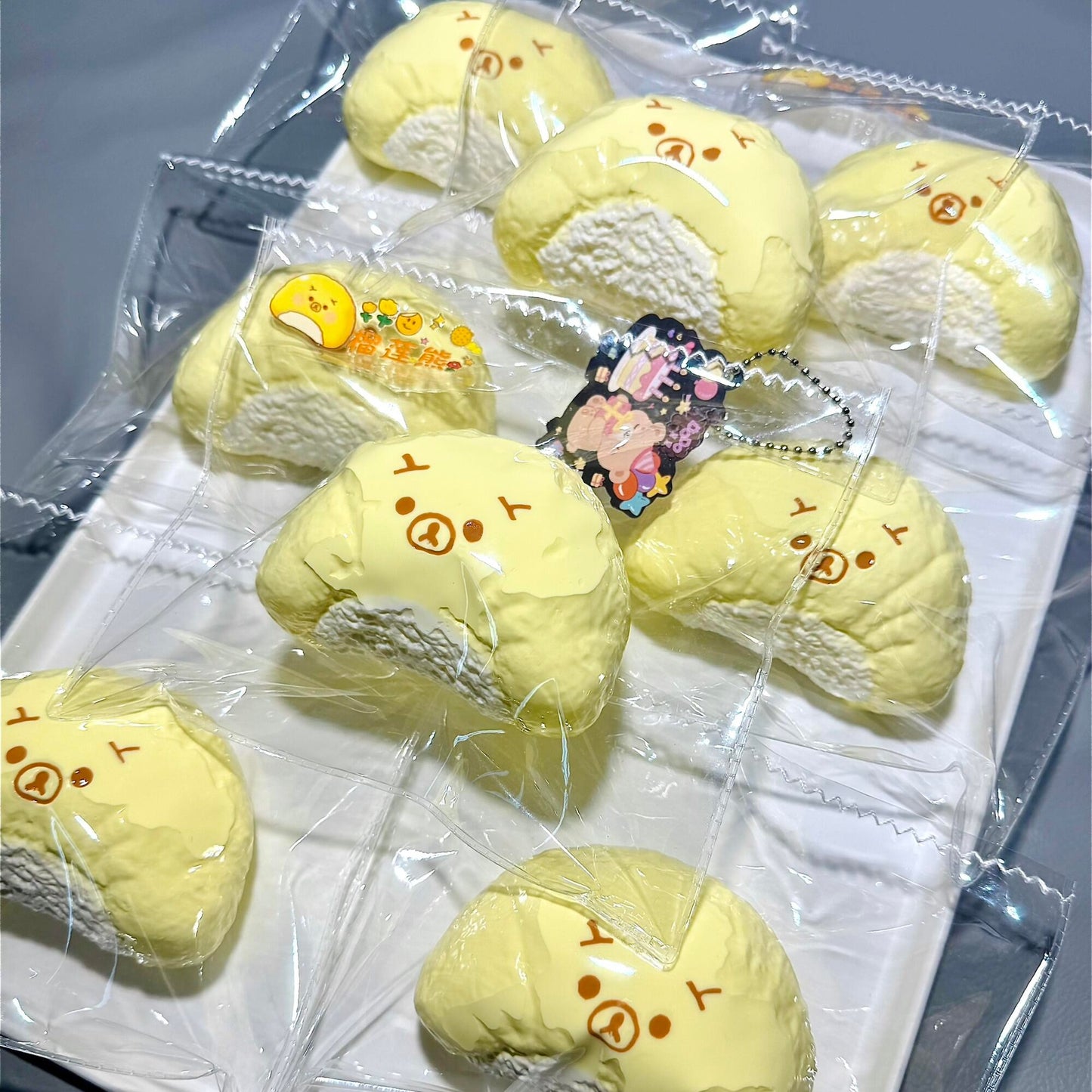 Durian Bear Stress Relief Squeeze Slow-Rising Squishy Toy