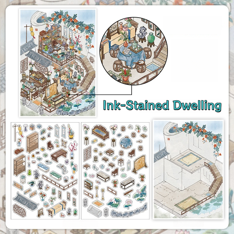 Open for Business Series #43 💰 Dwelling 3D Sticker