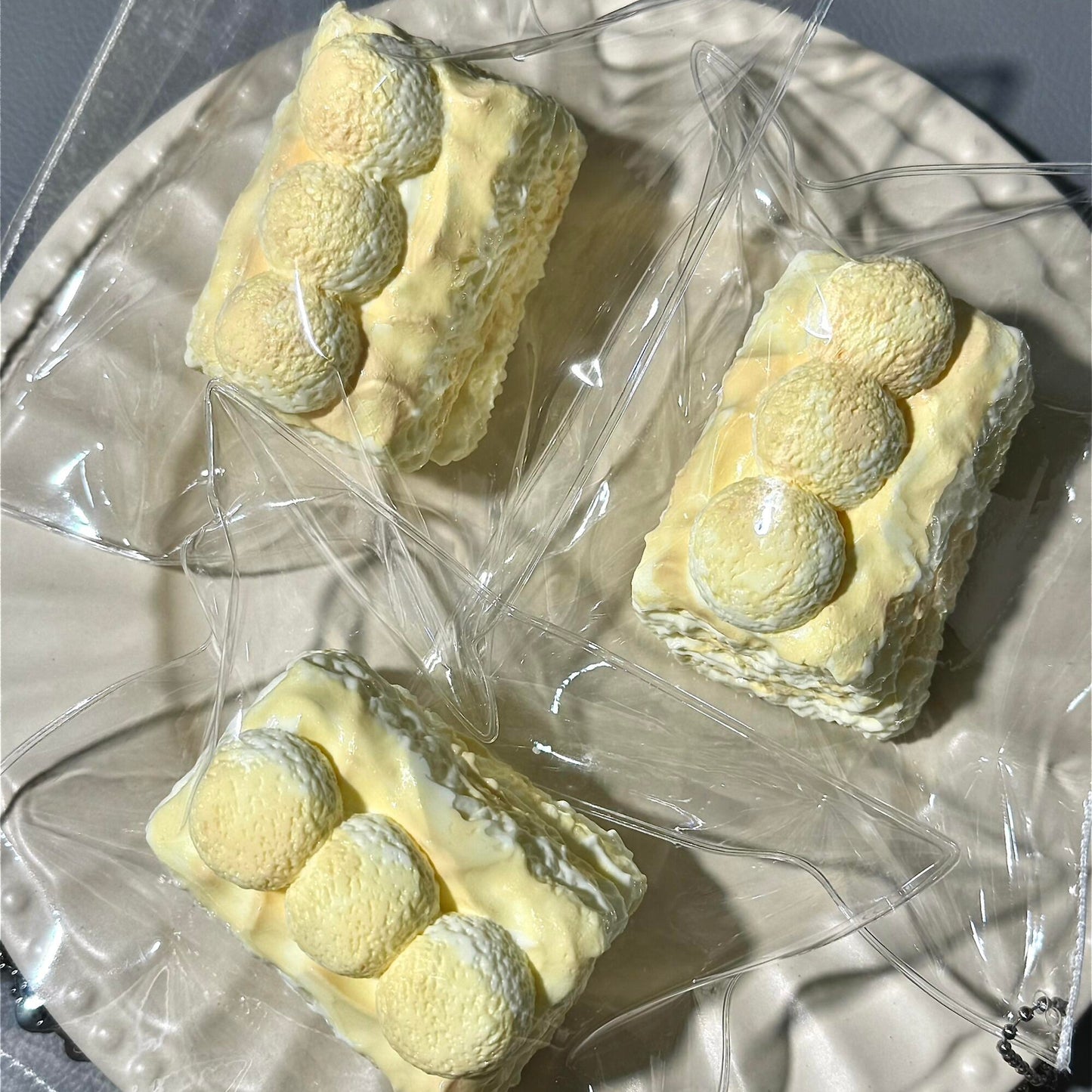 Soy Milk Toast Stress Relief Squeeze Slow-Rising Squishy Toy