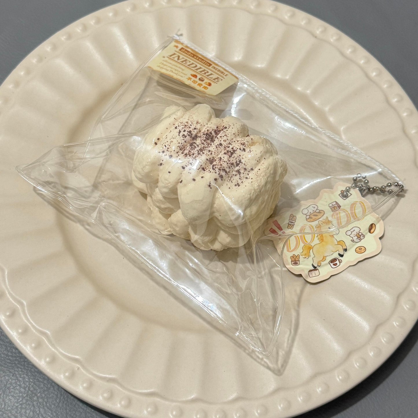 Tiramisu Stress Relief Squeeze Slow-Rising Squishy Toy