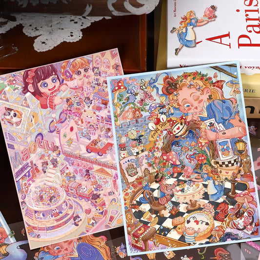 Alice's Dream 🔮 Magical Fantasy 3D Sticker