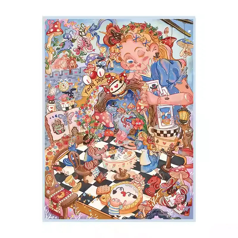 Alice's Dream 🔮 Magical Fantasy 3D Sticker