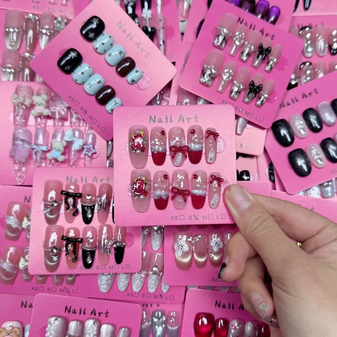 Press On Nails Lucky Scoop & Cuties - Free Shipping✈️