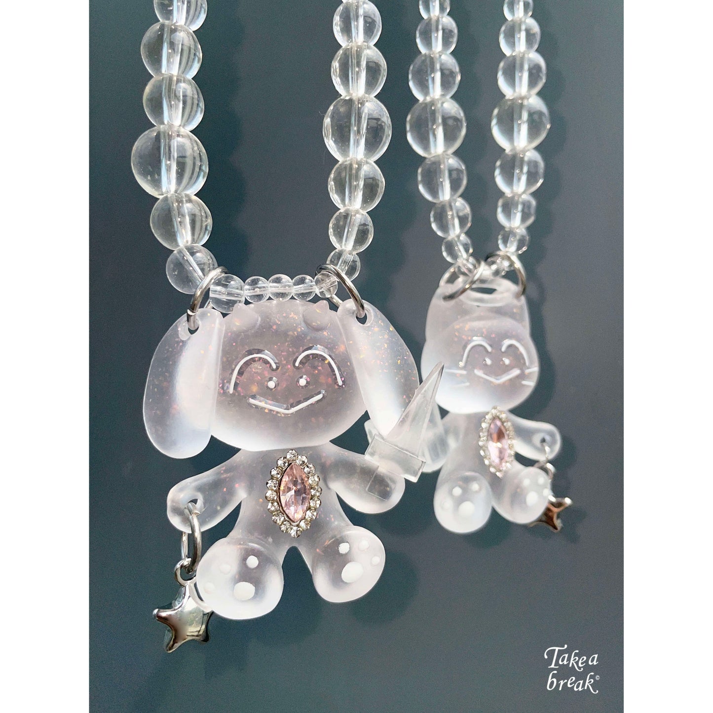 A dirty monkey The Twins Killers series - Cat and Dog Special Forces original necklace - Authentic item