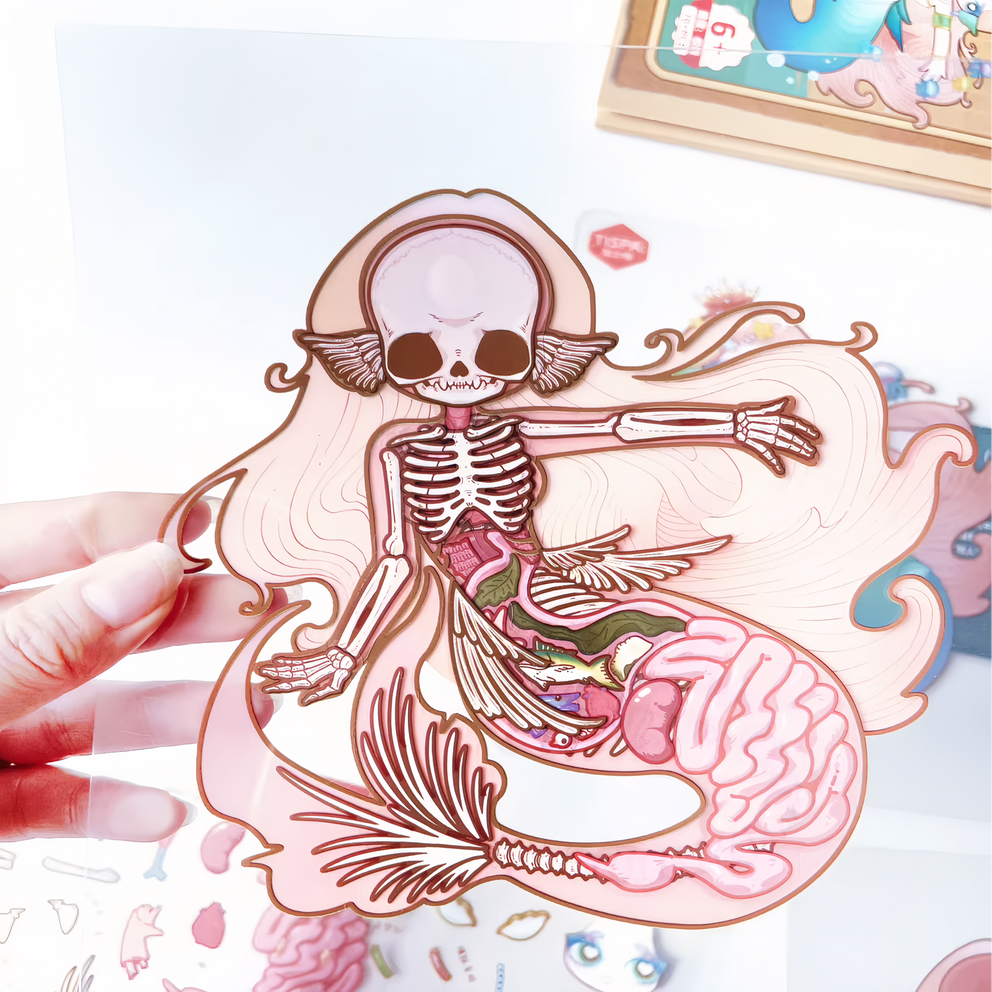 Mermaid 🔮 Magical Fantasy 3D Sticker