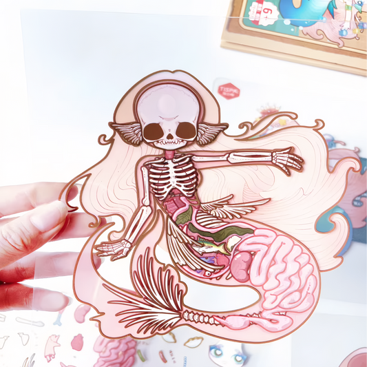 Mermaid 🔮 Magical Fantasy 3D Sticker