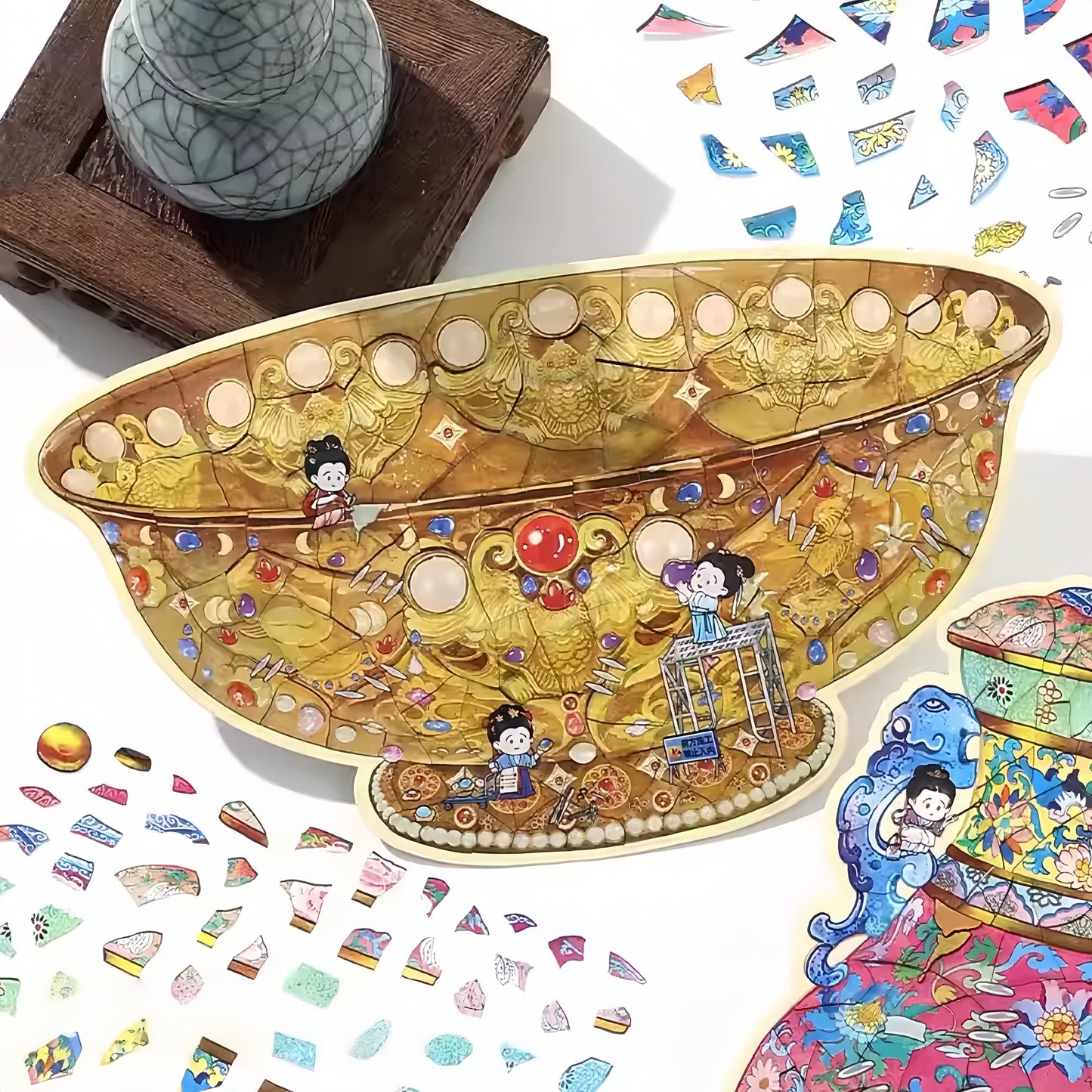 Cultural Relic Repair 🏺 Ancient Series 3D Sticker