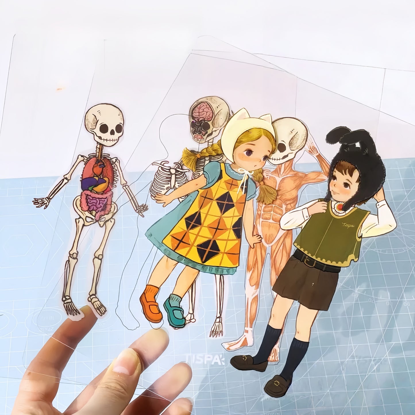 Animals and humans 🔮 Magical Fantasy 3D Sticker