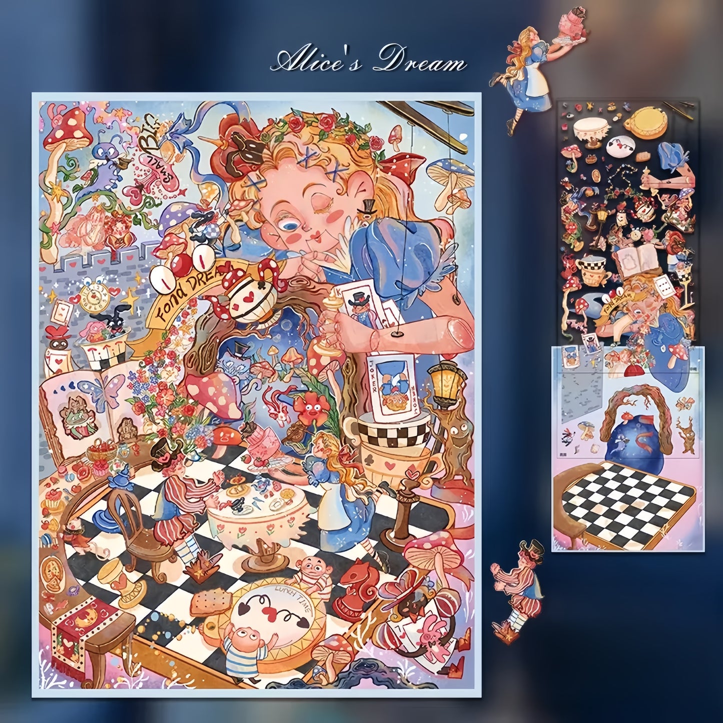 Alice's Dream 🔮 Magical Fantasy 3D Sticker
