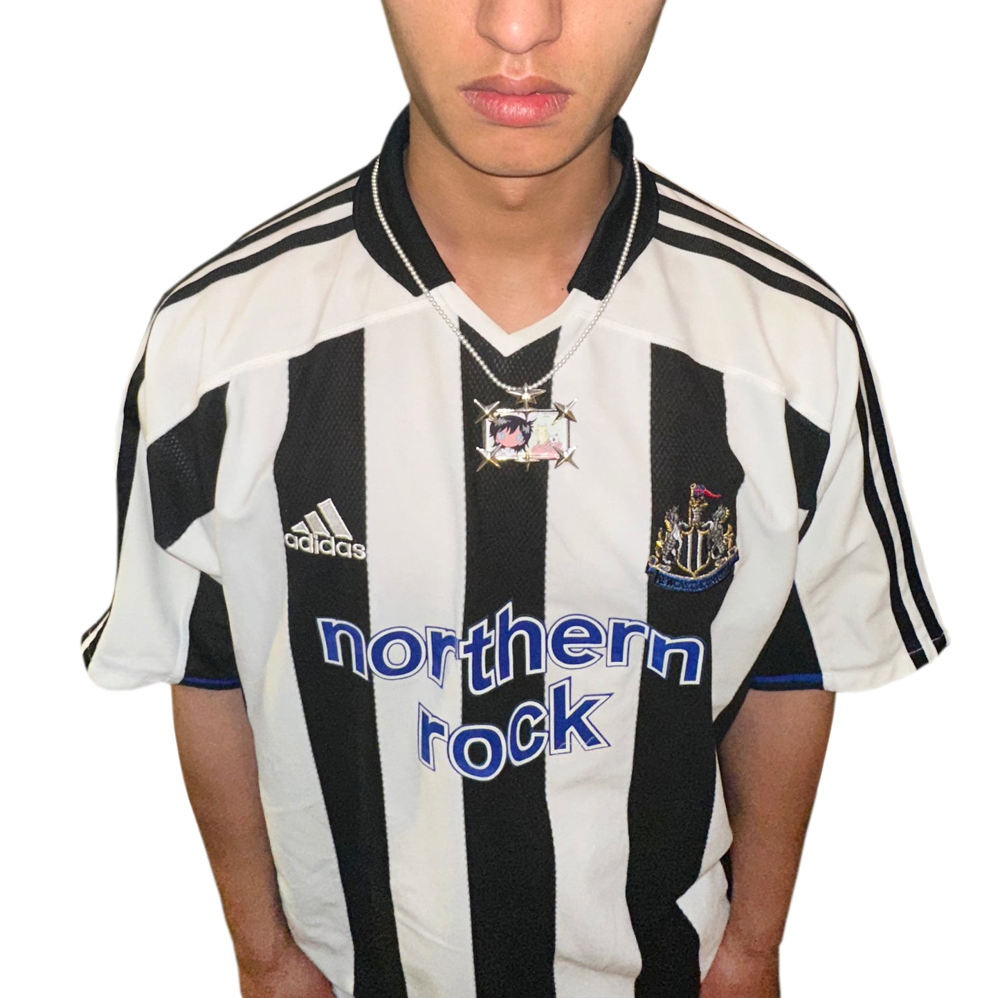 TakeaBreak Angel Costume Series - Thorny Star Thick Silver Plating - Pearl Necklace