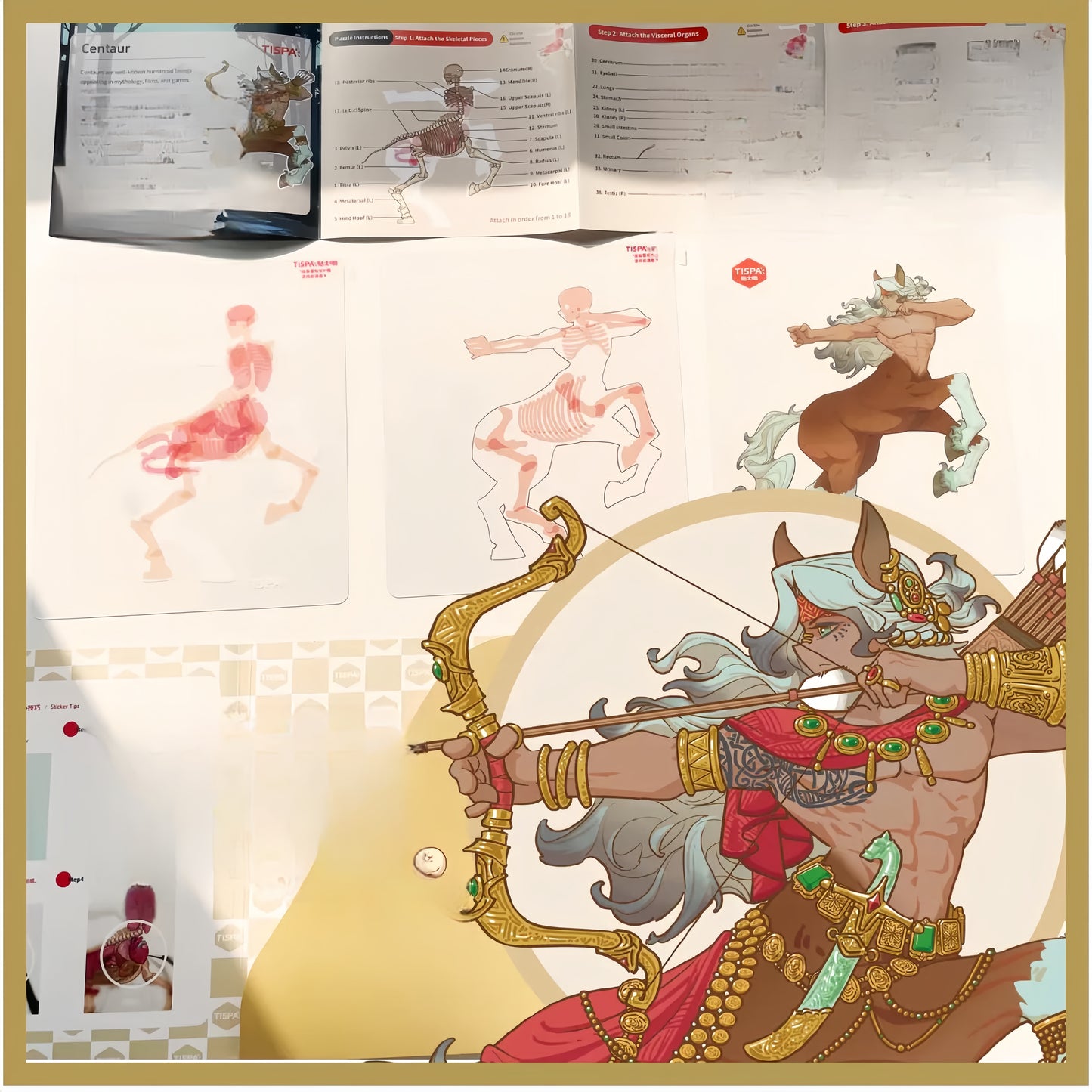 Fantastic creatures Medusa & Centaur 🔮 Magical Fantasy 3D Sticker