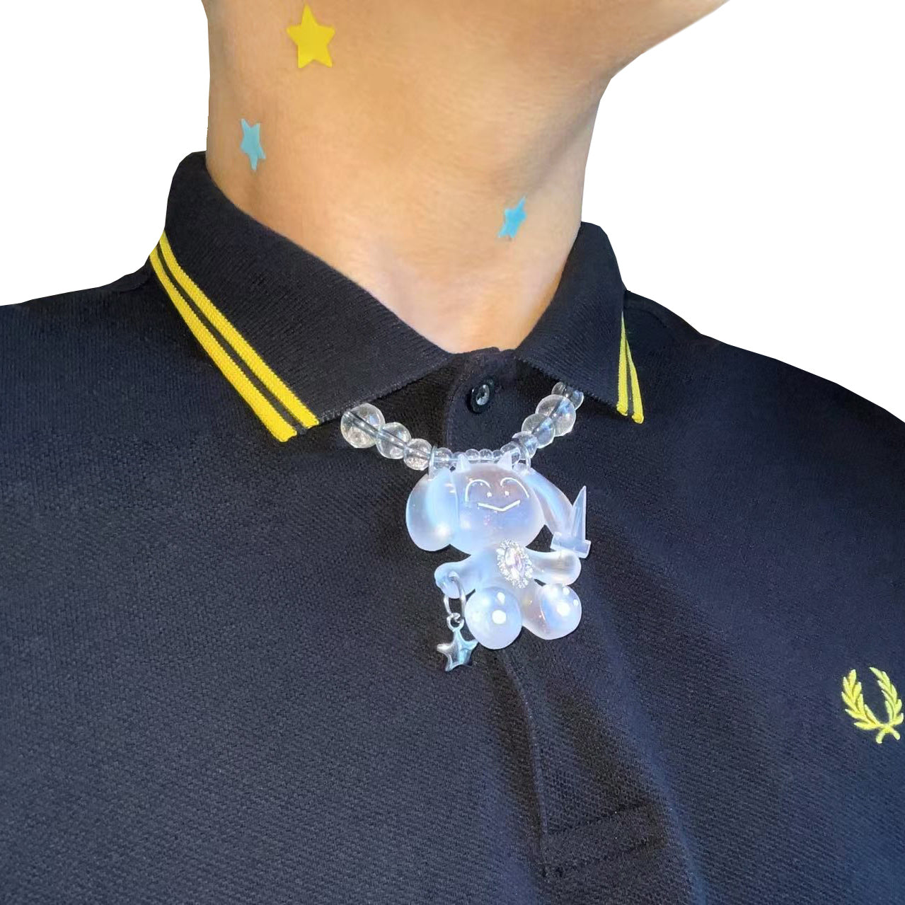 A dirty monkey The Twins Killers series - Cat and Dog Special Forces original necklace - Authentic item