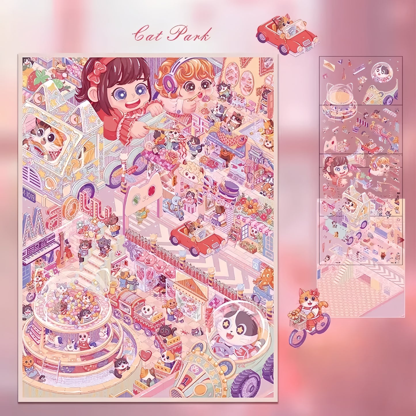 Alice's Dream 🔮 Magical Fantasy 3D Sticker