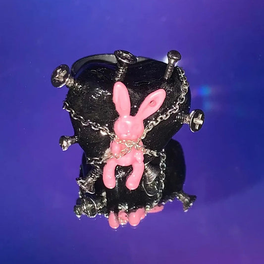 【Stranger Things】B Handmade Polymer Clay Ring