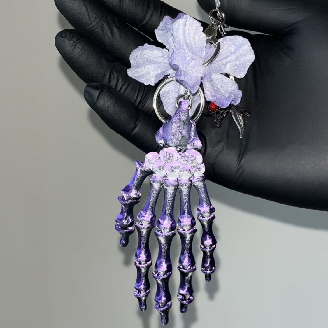 Skeleton Little Hand - Gothic Y2K Bag Charm Pendant