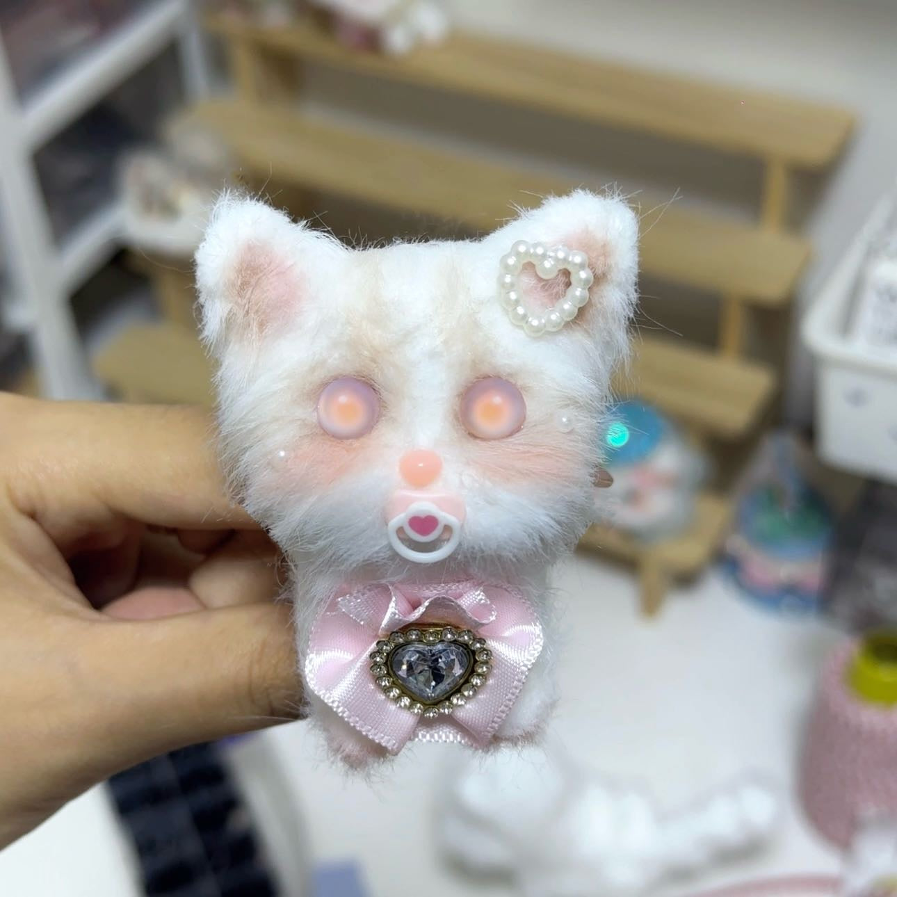 Hand-crafted Pipe Cleaner Kitten🐱