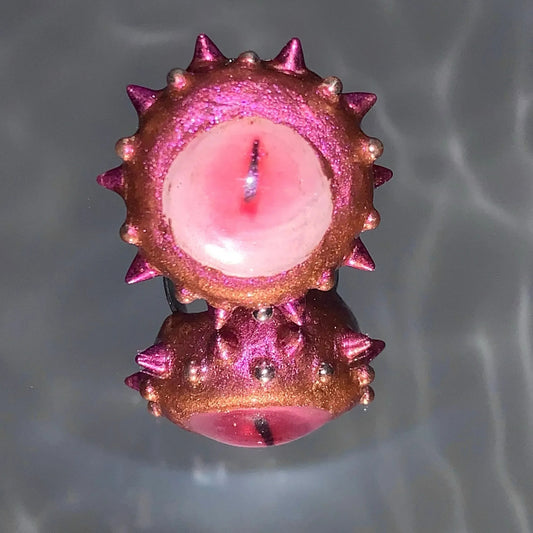 【Stranger Things】Forbidden Runes Handmade Polymer Clay Ring
