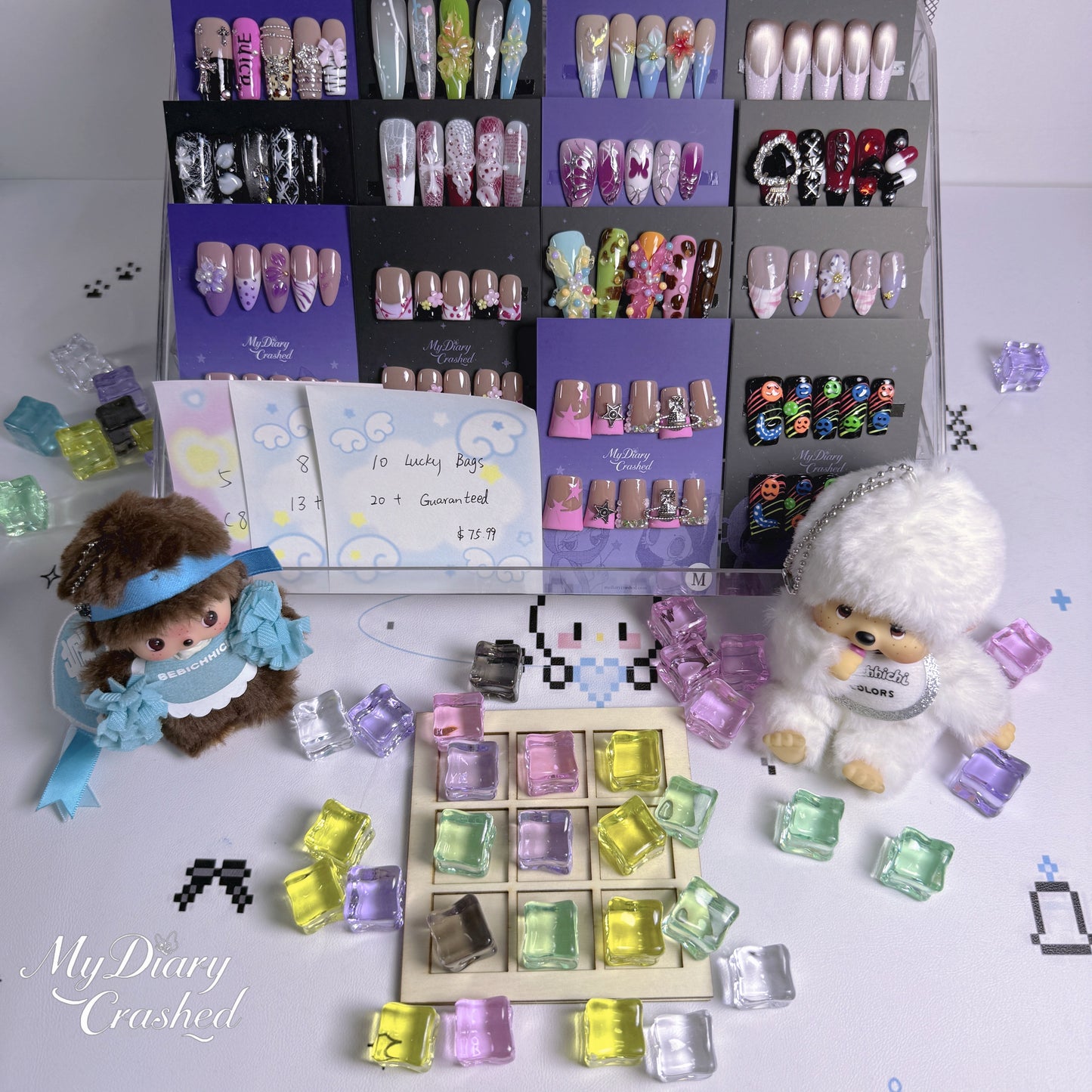 🧊 Match & Win - Press On Nails Color Match Game
