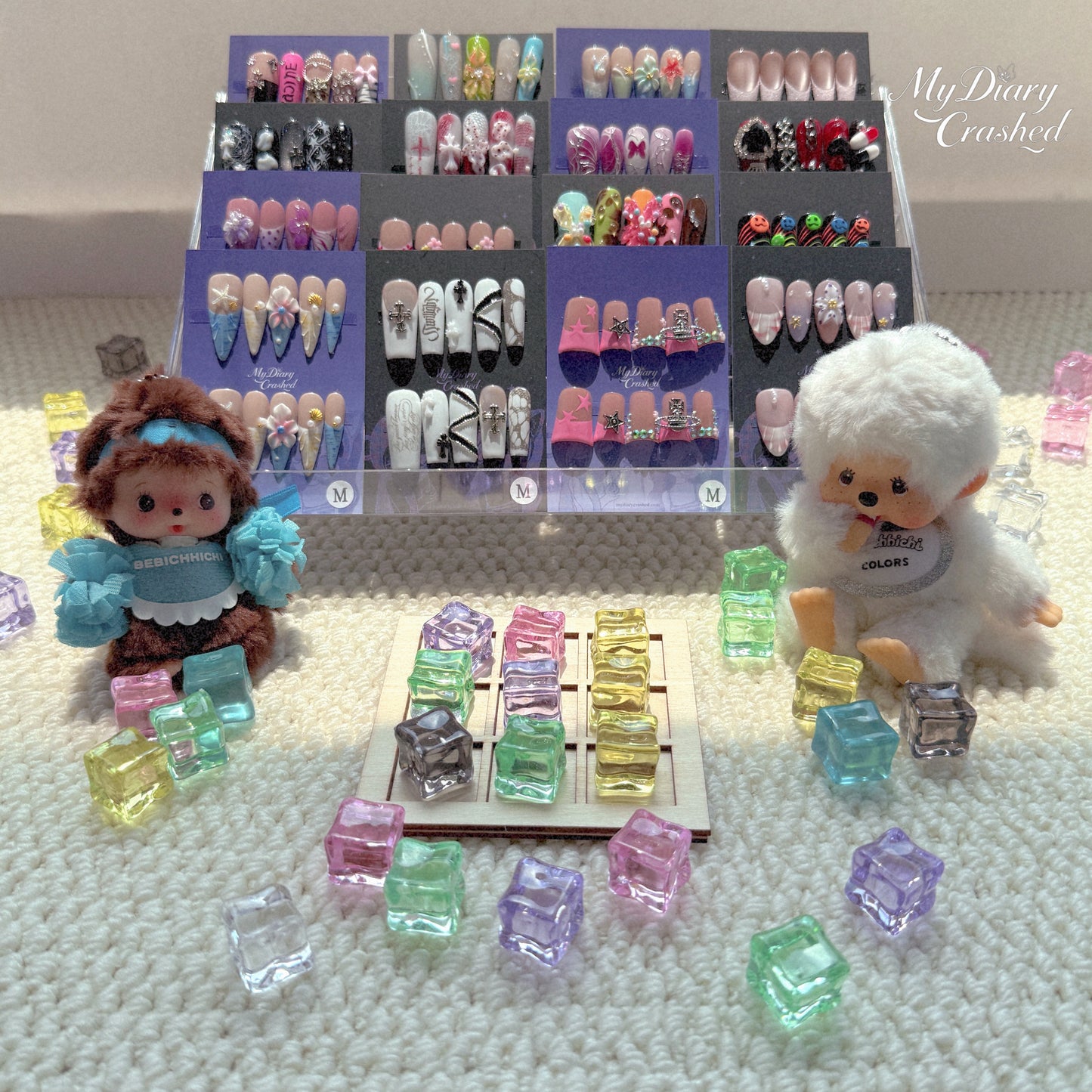 🧊 Match & Win - Press On Nails Color Match Game