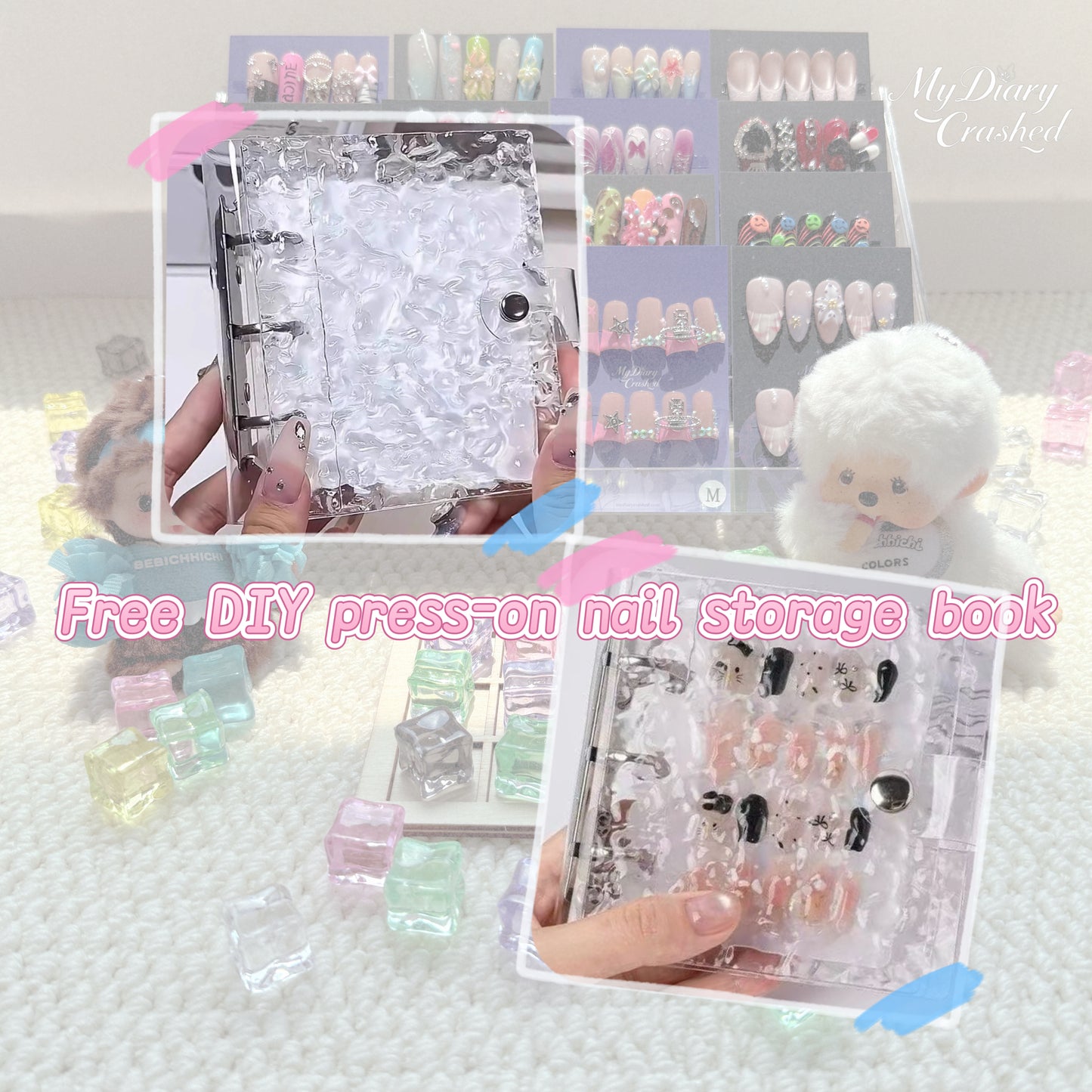 🧊 Match & Win - Press On Nails Color Match Game