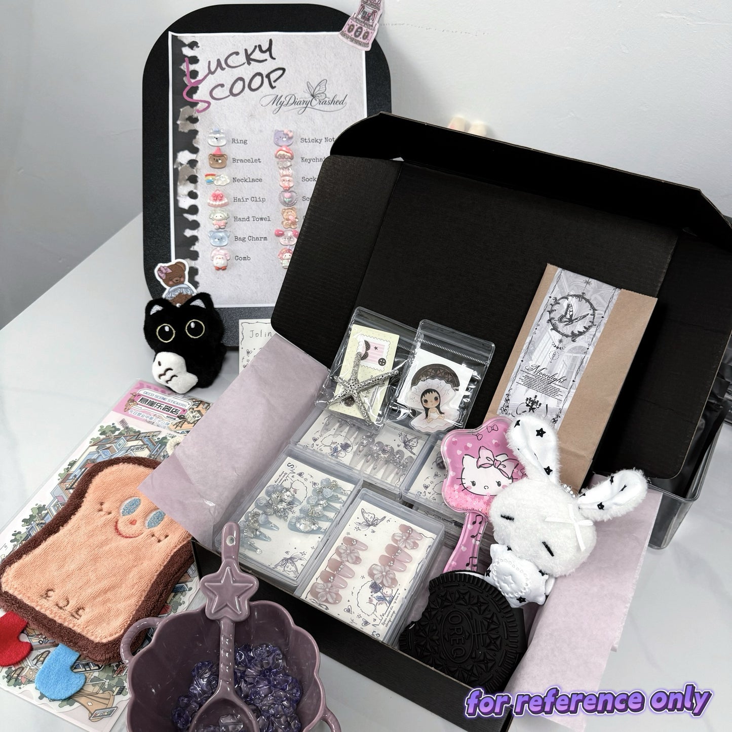 Press On Nails Lucky Scoop & Cuties - Free Shipping✈️