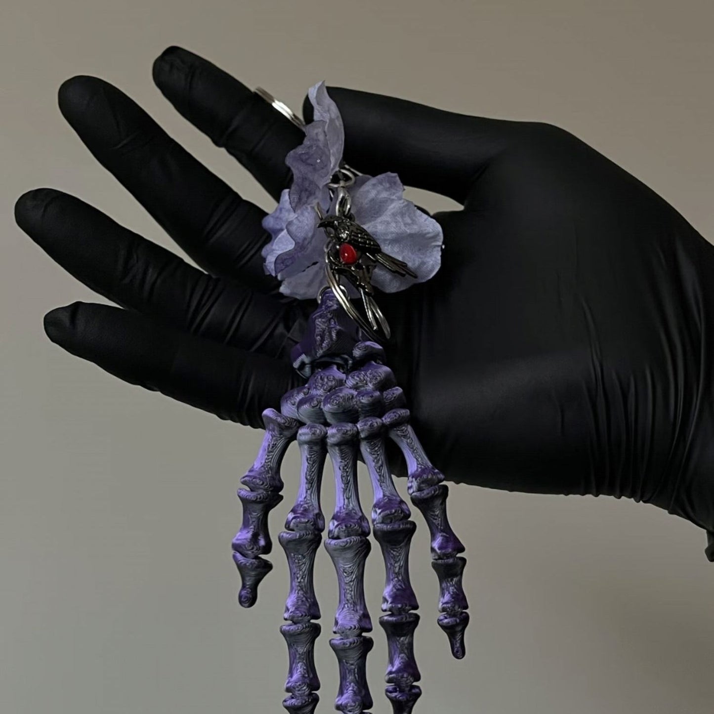 Skeleton Little Hand - Gothic Y2K Bag Charm Pendant