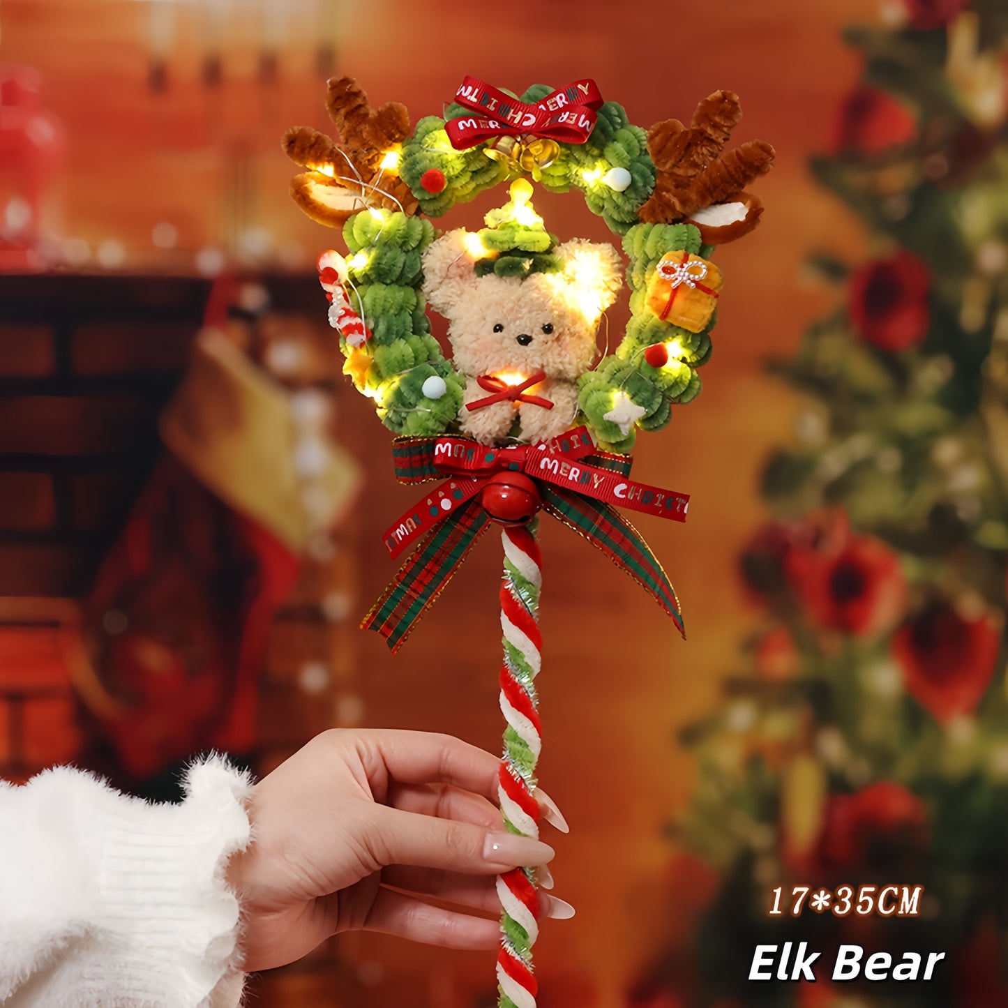 Pipe Cleaner Christmas Magic Wand (DIY Kits) | 3 Cute Themes