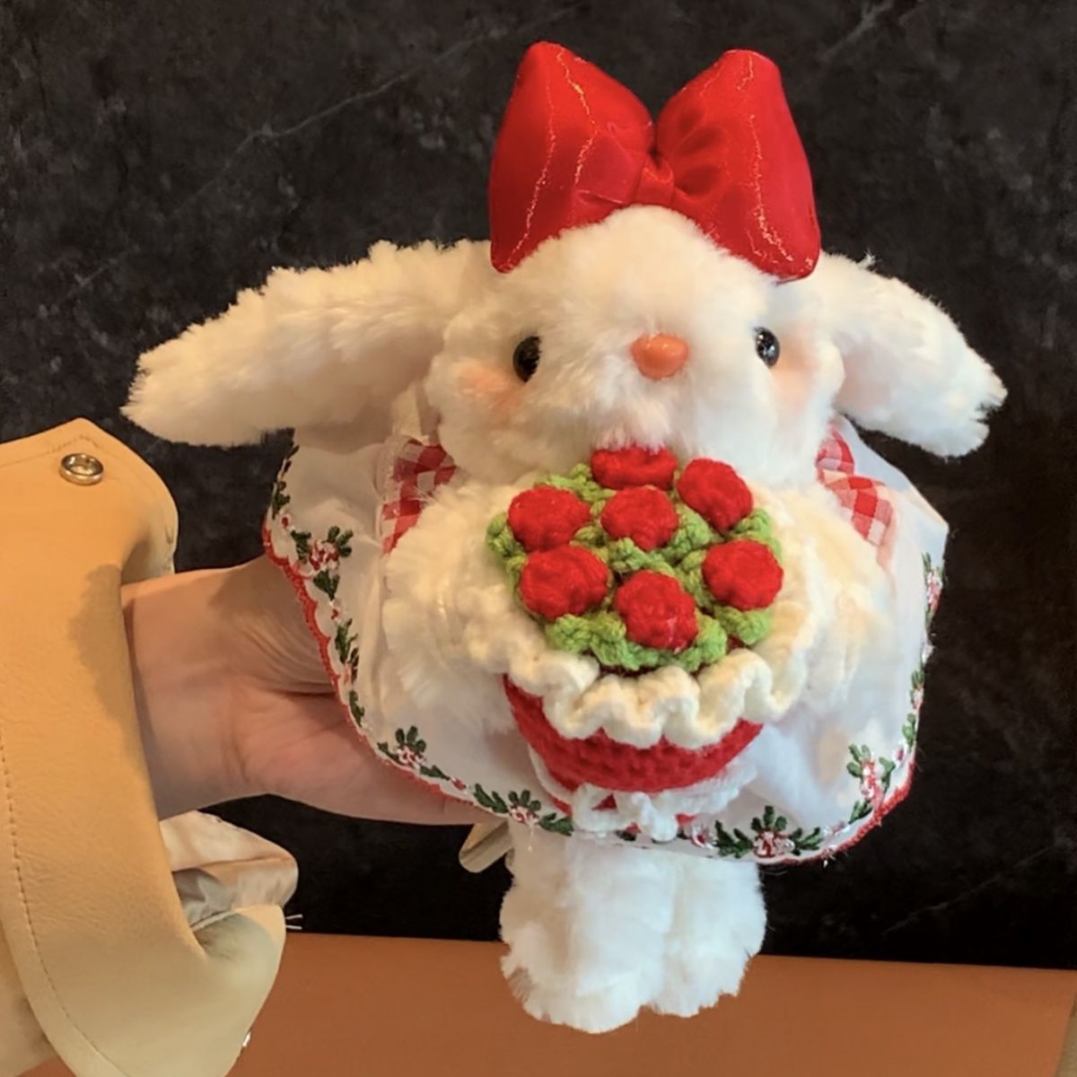 Bouquet Series Lop-Eared Bunny Doll