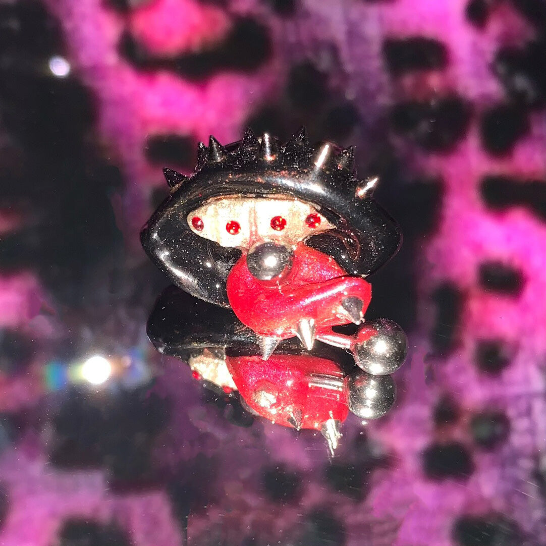 【Stranger Things】E Handmade Polymer Clay Ring