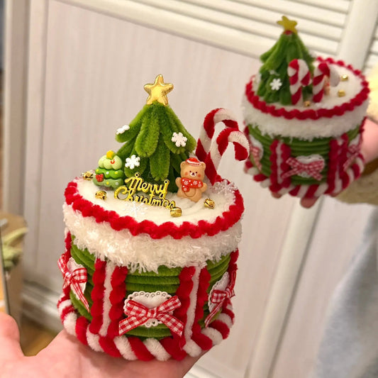 Pipe Cleaner Christmas Twirly Stick Cake (DIY Kits)