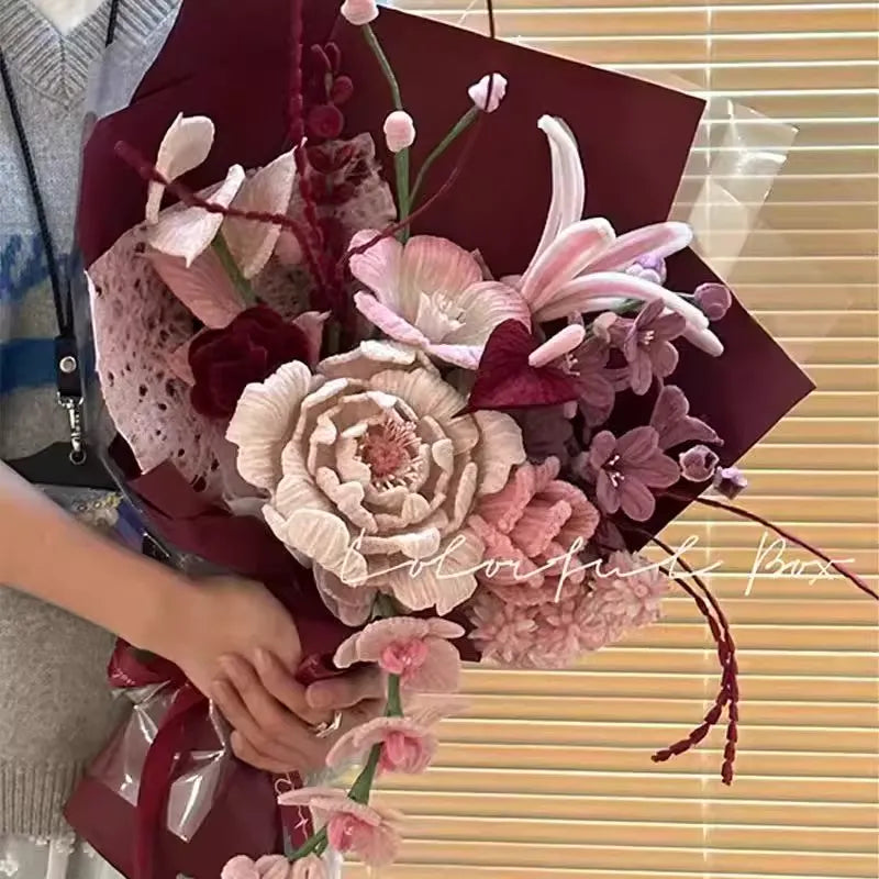 Pipe Cleaner Decorative flower bouquets (DIY Kits)