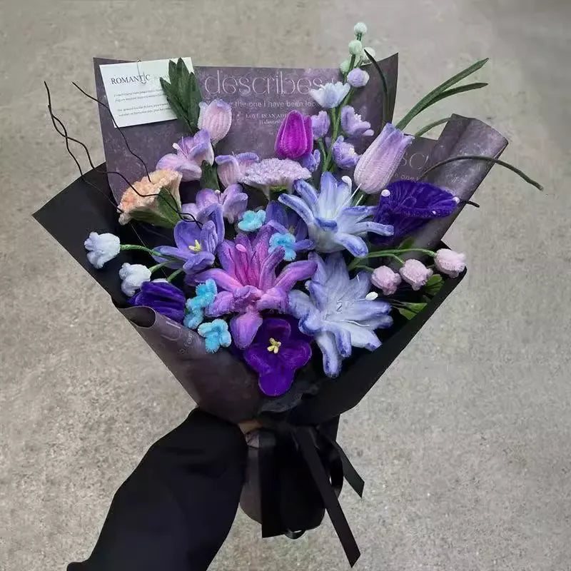 Pipe Cleaner Decorative flower bouquets (DIY Kits)