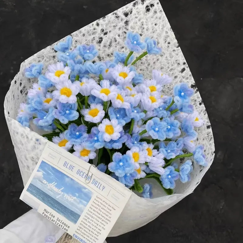 Pipe Cleaner Decorative flower bouquets (DIY Kits)