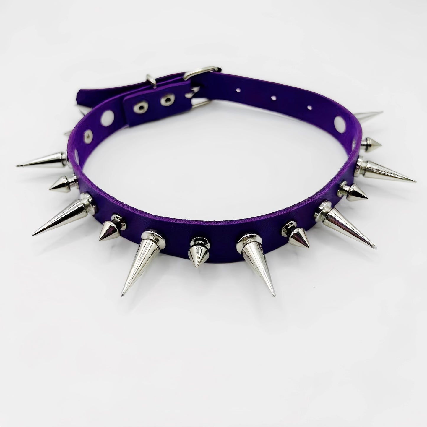 Rock Rivet Punk Leather Collar