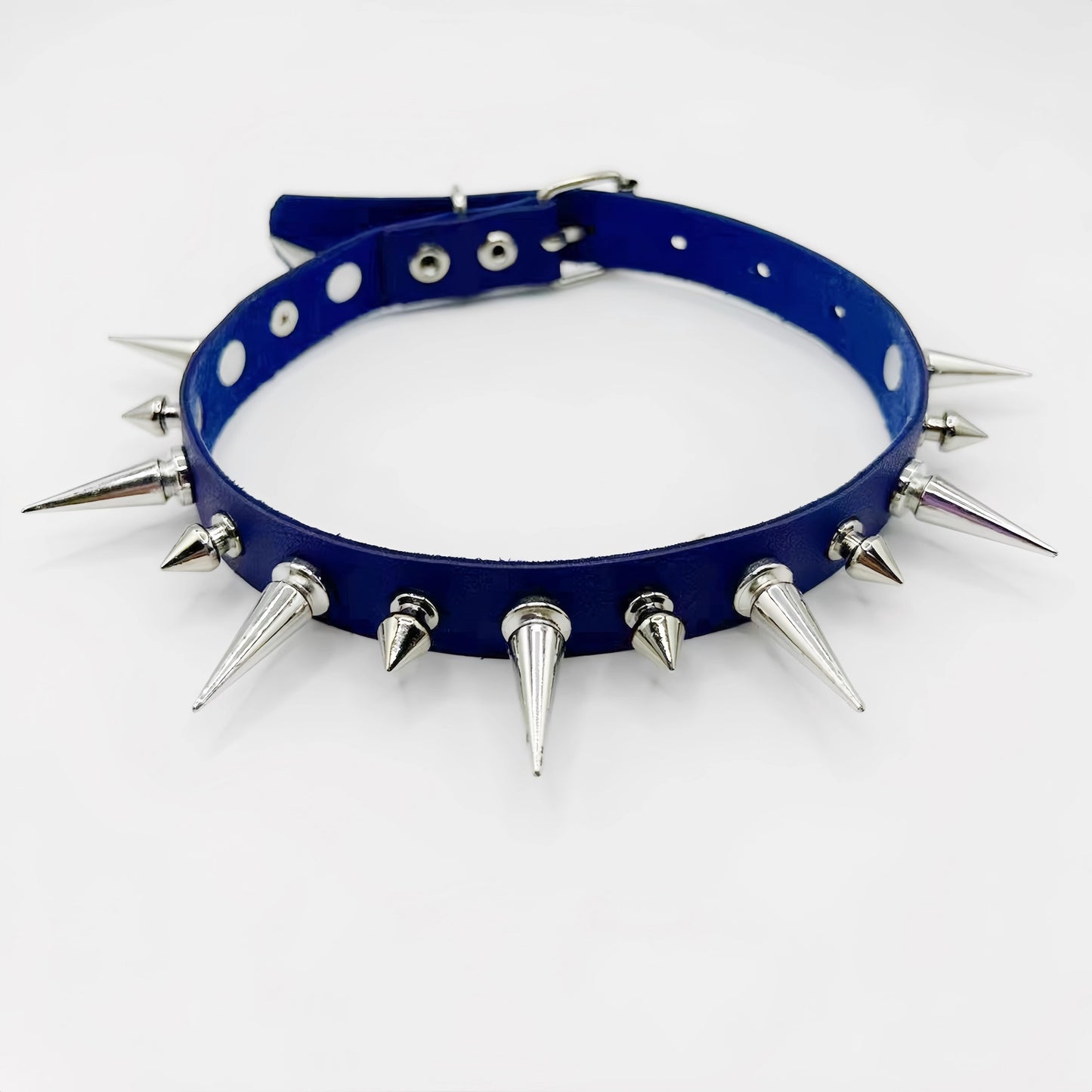 Rock Rivet Punk Leather Collar