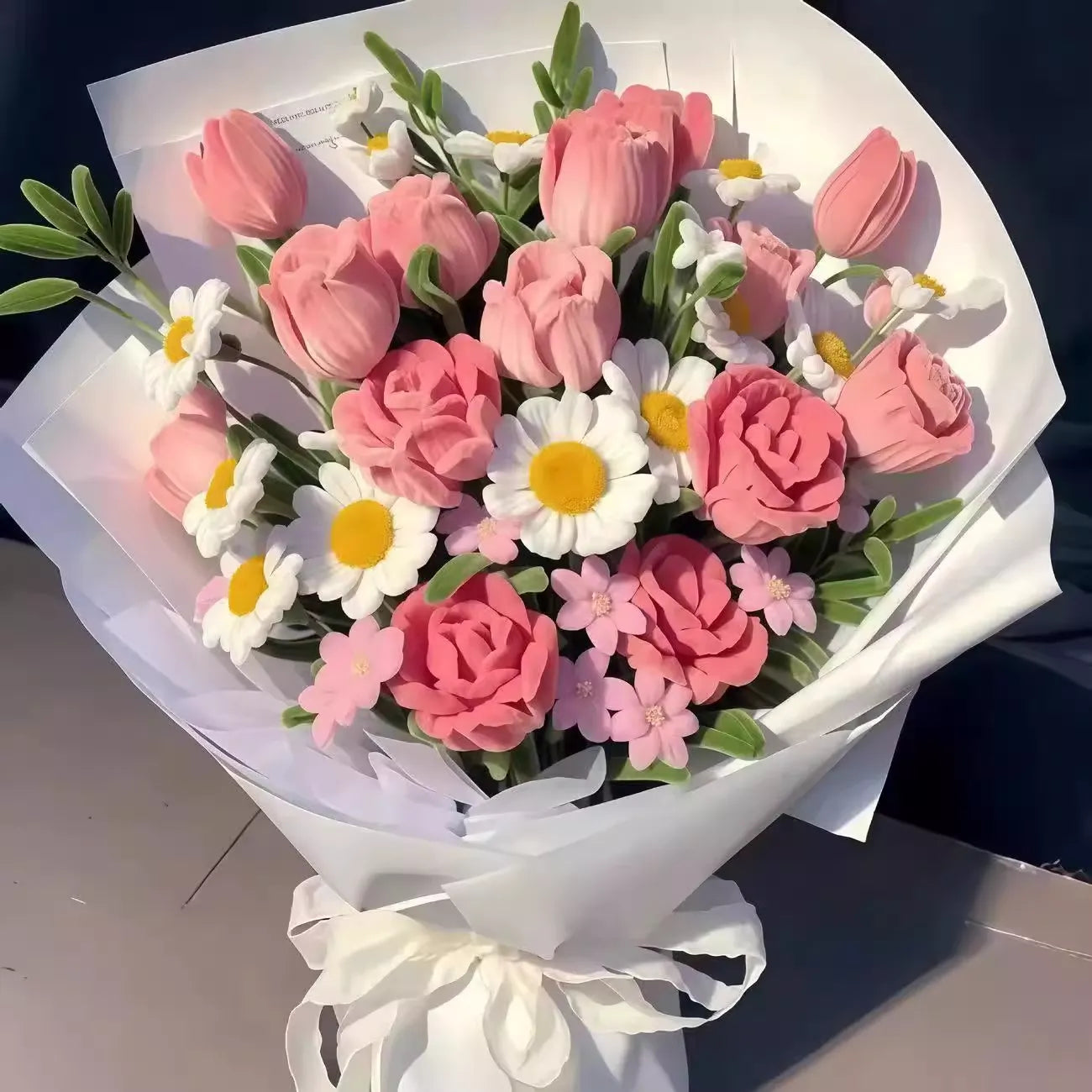 Pipe Cleaner Decorative flower bouquets (DIY Kits)