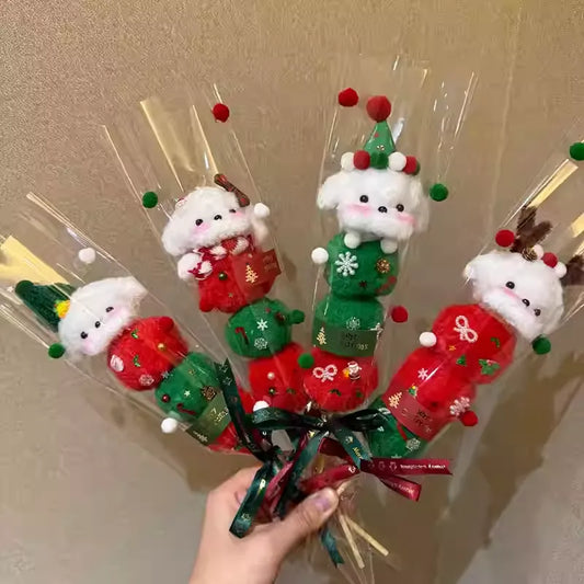 Pipe Cleaner ChristmasLittle Dog Candy Stickd (DIY Kits)